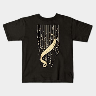 Music Feelings Notes Kids T-Shirt